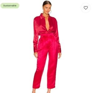ATOIR The Karma Pant Cherry Red NWT US 6 Small